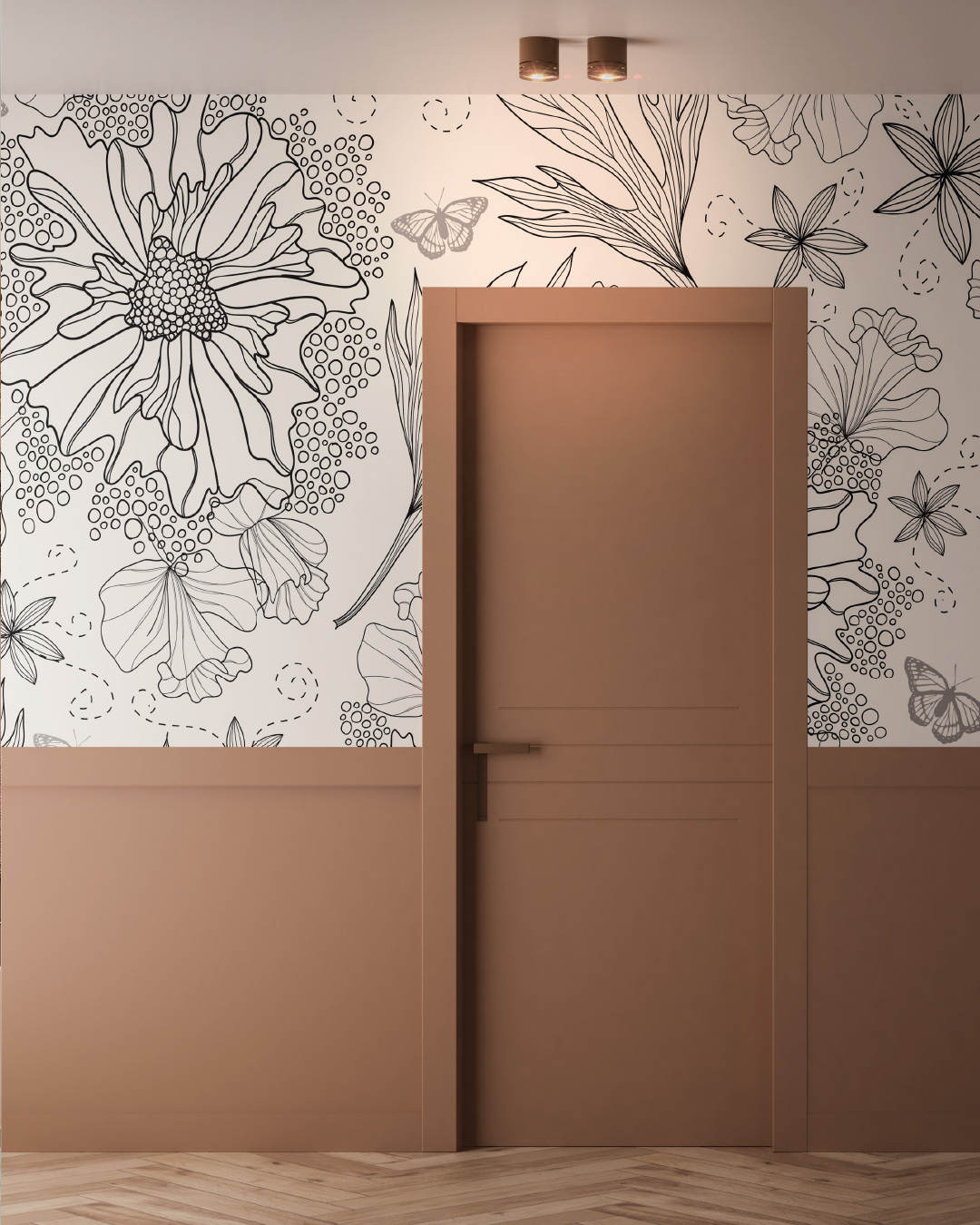 Porta in legno FBP - Olivia mocha mousse Porta in legno FBP - Olivia mocha mousse